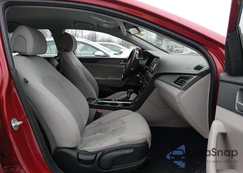 2017 Hyundai Sonata z USA, uszkodzony, nr VIN 5NPE24AF6HH509468